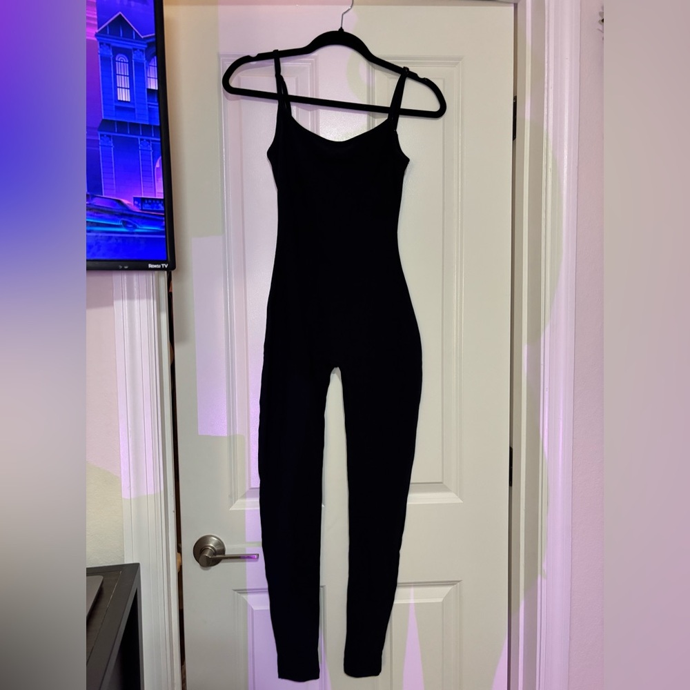 NWT White Fox Boutique Black Jumpsuit – Sleek One Piece XS